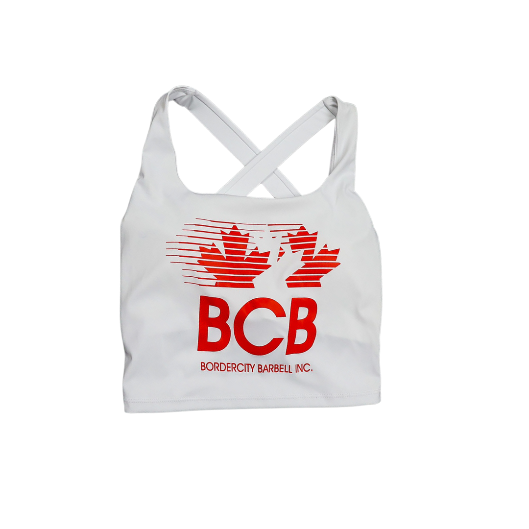 Canada Day Sports Bra